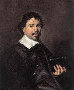 Frans Hals Portrait of Johannes Hoornbeek oil